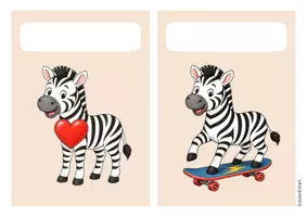 Vorschau - Stationenlernen - Zebraklasse - Gruppenschilder (Klassentier) - Seite 2