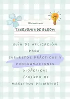 Vista previa - Para docentes: organización, planificación y formación - Guía Bloom - Oposiciones de Maestros - Primaria - Portada