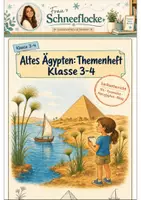 Vorschau - Arbeitsblätter - Altes Ägypten Klasse 3 -4 Alltag und Berufe - Deckblatt