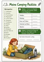 Vorschau - Arbeitsblätter - Camping Klasse 3 -4 Natur und Freizeit erleben - Seite 3