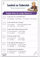 Vorschau - Stundenentwürfe - Magie und Zauberwelt Klasse 3 -4 Lesen und Schreiben - Seite 3
