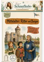 Vorschau - Arbeitsblätter - Mittelalter Klasse 3 -4 Ritter und Burgen erkunden - Deckblatt