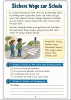 Vorschau - Arbeitsblätter - Verkehrssicherheit und Mobilität Klasse 3 -4 Schulweg und Regeln - Seite 1