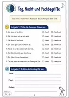 Vorschau - Arbeitsblätter - Weltraum Klasse 3 -4 Texte und Quiz - Seite 3