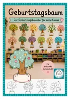 Vorschau - Arbeitsblätter - Geburtstagsbaum. Geburtstagskalender für die Klasse & den Kindergarten - Deckblatt