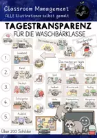 Vorschau - Stationenlernen - Materialpaket Waschbärklasse | Rundum-Sorglos-Paket für Classroom Management - Seite 1