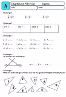 Vorschau - Arbeitsblätter - Puzzle Challenge Klasse 7 #Schuljahresende - Seite 3