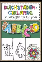 Vorschau - Mal- und Bastelvorlagen - GIRLANDEN zum Selbstbasteln - SPARPAKET (wachsendes Paket) - Seite 1