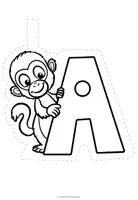 Vorschau - Mal- und Bastelvorlagen - Buchstaben-Girlande - Bastelprojekt - Seite 3