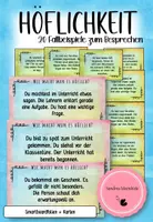 Vorschau - Präsentationen/Tafelbilder - Wie macht man es höflich? 20 Fallbeispiele - Deckblatt