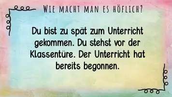 Vorschau - Präsentationen/Tafelbilder - Wie macht man es höflich? 20 Fallbeispiele - Seite 1
