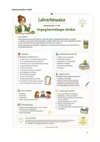 Vorschau - Unterrichtsreihen - Vorgangsbeschreibungen schreiben – Arbeitsheft mit Lösungen - Seite 1