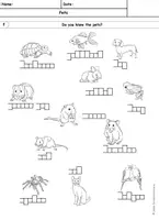 Vorschau - Arbeitsblätter - Pets - Seite 3