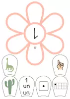 Aperçu - Apprentissages en autonomie - 28. Les fleurs à compter — Les dinos 2026 - Page 2