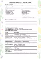 Vorschau - Arbeitsblätter - Spanisch Rollenspiel: Einkaufen auf dem Markt – mit digitalem Vokabelspiel | differenziert | 1./2. Lernjahr - Seite 2