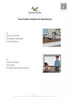 Vorschau - Arbeitsblätter - DaZ A1 – Wortschatz: Personal und Akteure in der Schule (3) - Deckblatt