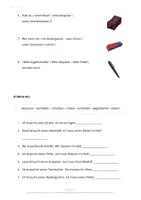 Vorschau - Arbeitsblätter - DaZ A1 – Wortschatz: Schreibwaren in der Schule (7) - Seite 3