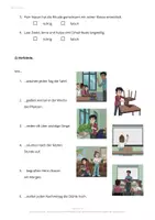 Vorschau - Arbeitsblätter - DaZ A1 – Wortschatz: Rituale in der Schule (17) - Seite 1