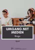 Vorschau - Spiele - Umgang mit Medien ⎮ Bingo - für Klasse 5 bis 7 - Deckblatt