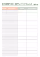 Vista previa - Para docentes: organización, planificación y formación - Planificador Docente (agenda de curso atemporal) - página 2