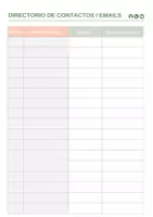 Vista previa - Para docentes: organización, planificación y formación - Planificador Docente (agenda de curso atemporal) - página 3
