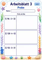 Vorschau - Arbeitsblätter - Rechenwege Division | Mathematik Klasse 3 | 6 Arbeitsblätter als PDF - Seite 3