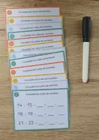 Aperçu - Apprentissages en autonomie - Cartes suites de nombres CP 1 à 100 - Page de couverture