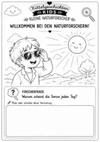 Vorschau - Stundenentwürfe - Sonne | Sachunterricht Klasse 1-4 | Grundschule | Naturforscherheft mit Experimenten - Seite 3