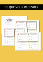 Aperçu - Apprentissages en autonomie - Cartes suites de nombres CP 1 à 100 - Page 3