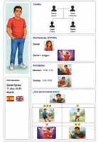 Vorschau - Arbeitsblätter - Sprechkärtchen Personas Spanisch - Seite 2