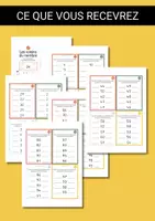 Aperçu - Apprentissages en autonomie - Cartes nombre avant / après CP 1-100 - Page 2