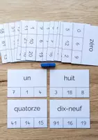 Aperçu - Apprentissages en autonomie - Kit nombres en lettres 0 à 100 CP - Page 3