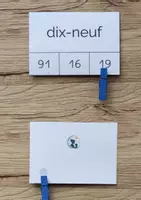 Aperçu - Apprentissages en autonomie - Kit nombres en lettres 0 à 100 CP - Page 2