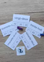 Aperçu - Apprentissages en autonomie - Cartes nombres en lettres 20 à 69 CP - Niveau 2 - Page de couverture