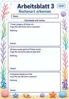 Vorschau - Arbeitsblätter - Sachaufgaben Mal Geteilt | Mathematik Klasse 3 | 6 Arbeitsblätter als PDF - Seite 3