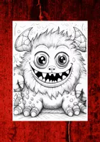 Vorschau - Mal- und Bastelvorlagen - 100 Monster Malbilder - Ausmalbilder für Kinder - Seite 3