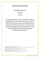 Vorschau - Spiele - Lernspiel zum 1 x1 (Einmaleins): Kopf oder Zahl - Seite 2