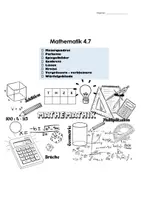 Vorschau - Lehrpläne/Lehrermaterial - Mathepläne 4. Klasse, 2. Semester, dreifach differenziert - Deckblatt
