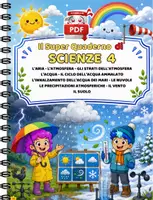 anteprima - Esercizi - SUPER QUADERNO DI SCIENZE 4 - condizioni atmosferiche - Pagina 1