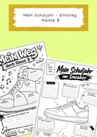 Vorschau - Arbeitsblätter - mein Schuljahr | Schuljahresstart | Klasse 8 - Deckblatt