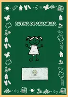 Vista previa - Decoración del aula - Rutina de Asamblea - Portada