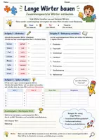 Vorschau - Stundenentwürfe - Vertretung Deutsch 3. Klasse - 10 sofort nutzbare Arbeitsblätter - Seite 3