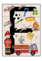 Vorschau - Spiele - Buchstabeneinführung Ff - Buchstabenpuzzle - Seite 3