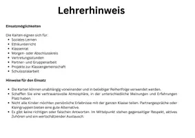 Vorschau - Aufgabenkarten - Impulskarten: Freundschaft leben / Klasse 2-5 - Seite 2