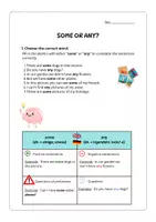 Vorschau - Arbeitsblätter - Some and Any - Grammatik - Seite 2