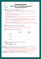 Vorschau - Arbeitsblätter - Chemische Reaktion - Zusammenfassung - Seite 3