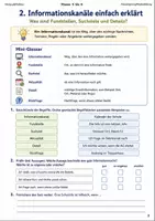 Vorschau - Arbeitsblätter - Schulwebsite und Informationskanäle Arbeitsheft Klasse 5 bis 6 Schulstart Termine Regeln und Angebote finden - Seite 1
