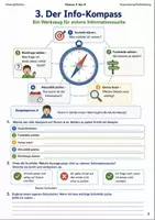 Vorschau - Arbeitsblätter - Schulwebsite und Informationskanäle Arbeitsheft Klasse 5 bis 6 Schulstart Termine Regeln und Angebote finden - Seite 2