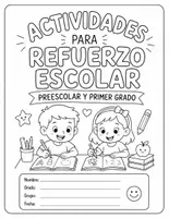 Vista previa - Hojas de trabajo - Actividades de refuerzo para preescolar y primer grado - Portada