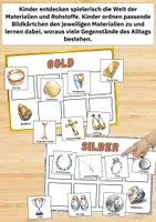 Vorschau - Arbeitsblätter - Legespiel Rohstoffe & Materialien – Alltagsgegenstände richtig zuordnen | Sachunterricht Grundschule - Seite 2